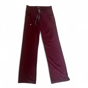 Figs Maroon Joggers size xs
